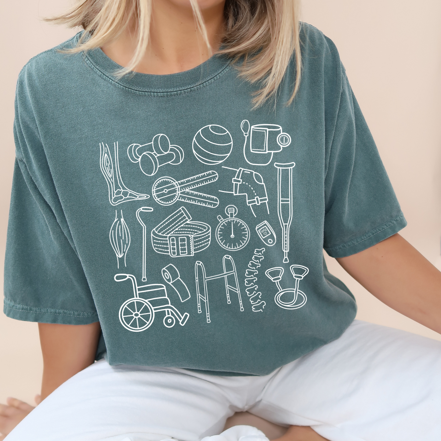 Physical Therapy Doodles T-Shirt