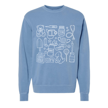 Pediatric Doodles Crewneck