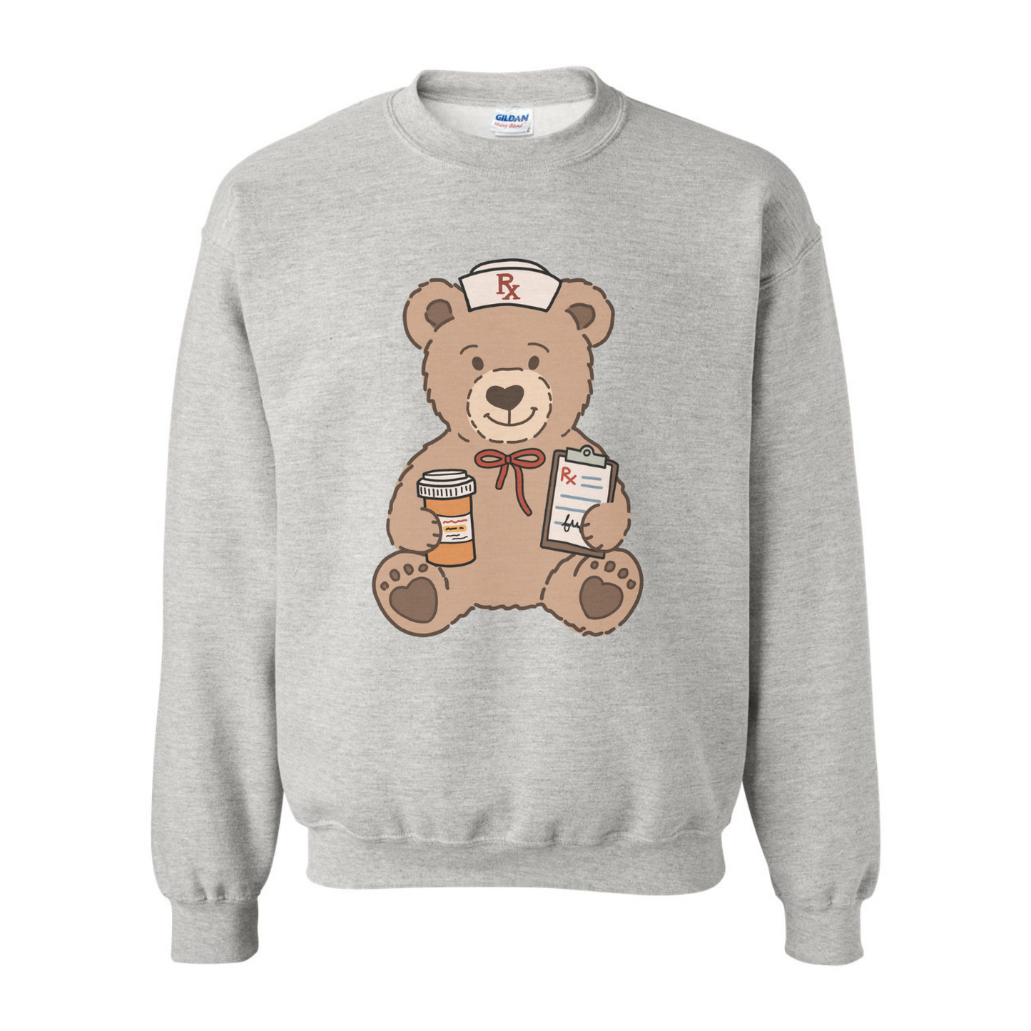 Pharmacy Teddy Bear Crewneck