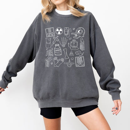 Radiology Doodles Crewneck