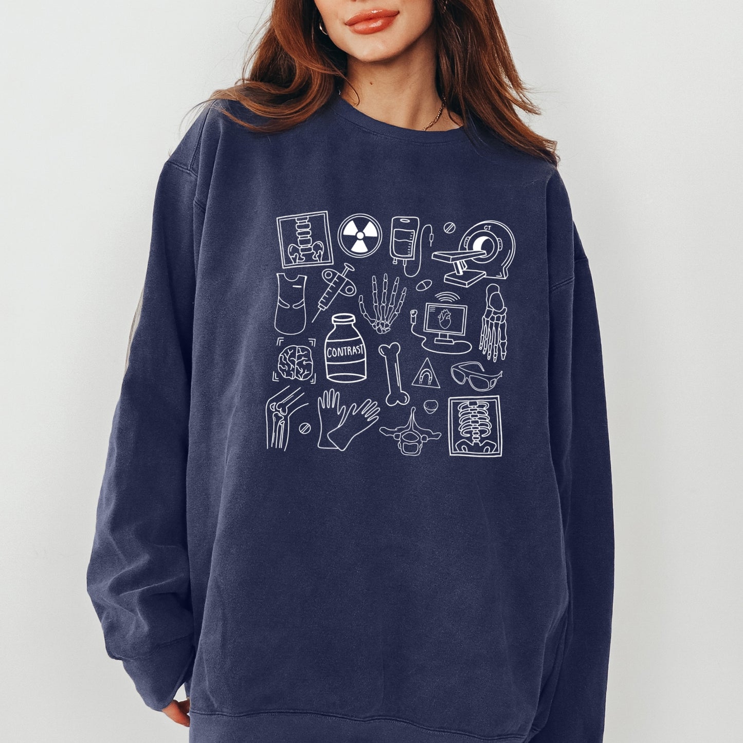 Radiology Doodles Crewneck