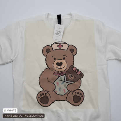 L&D Teddy Crewneck - Small (MISPRINT)