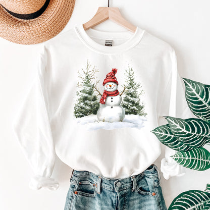 Snowman Sublimation Transfer