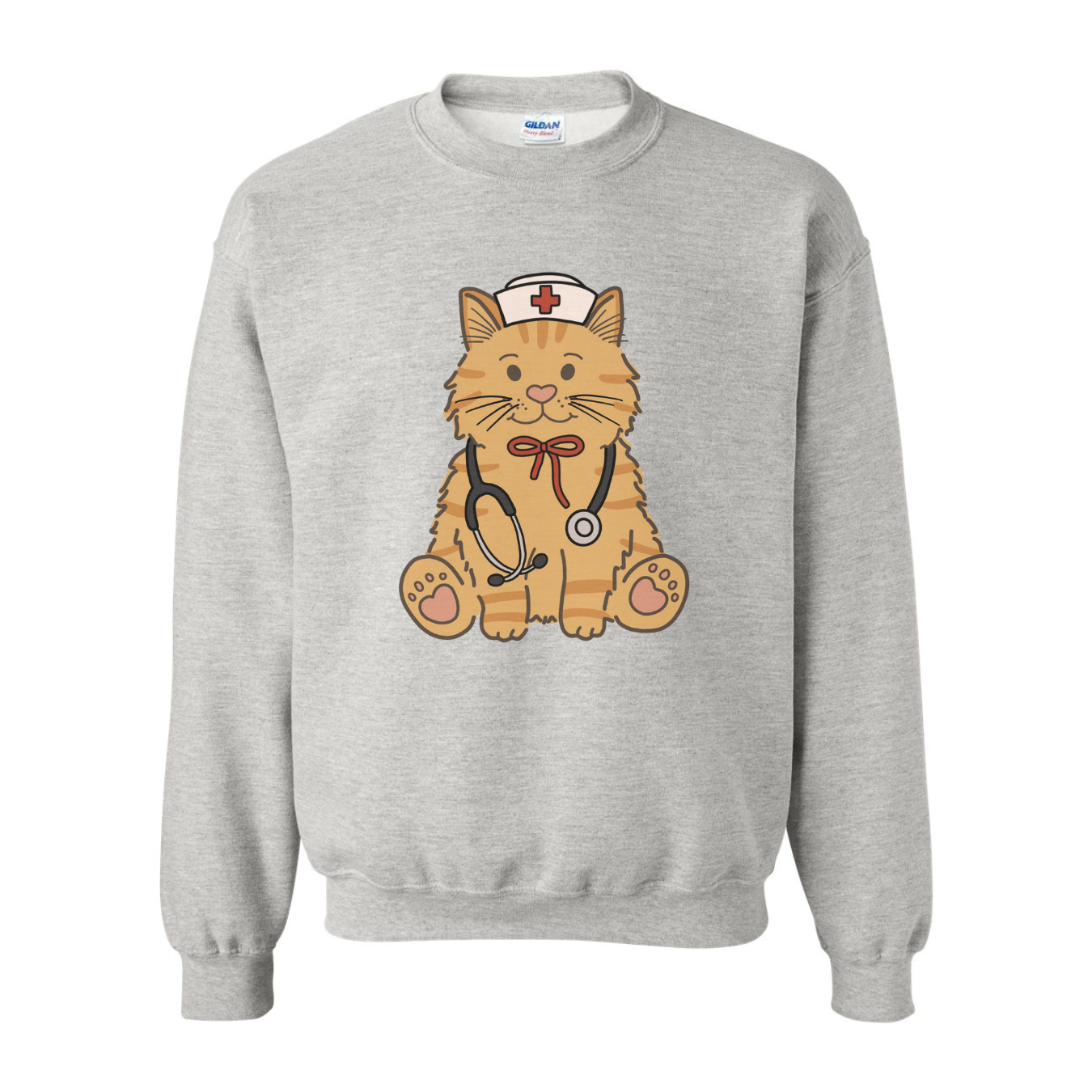 Vet Med Cat Crewneck