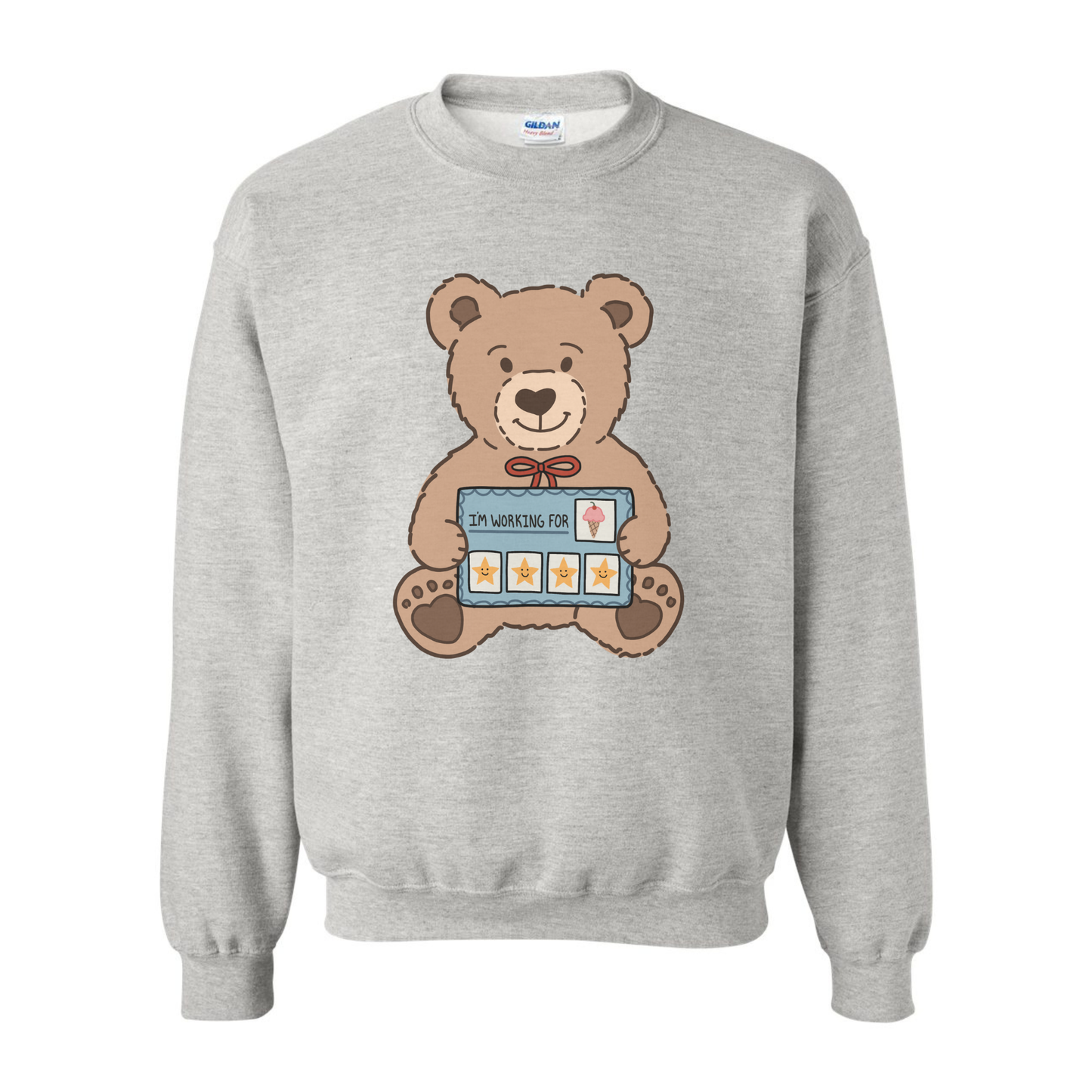 Behavior Therapy Teddy Bear Crewneck