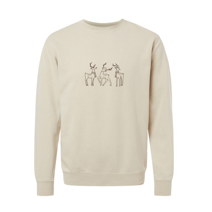Reindeer Crewneck