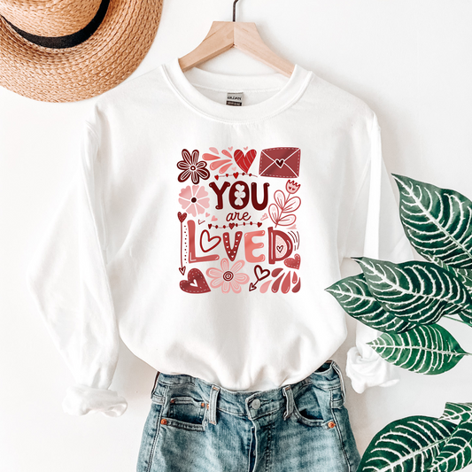 You are Loved Sublimation Transfer