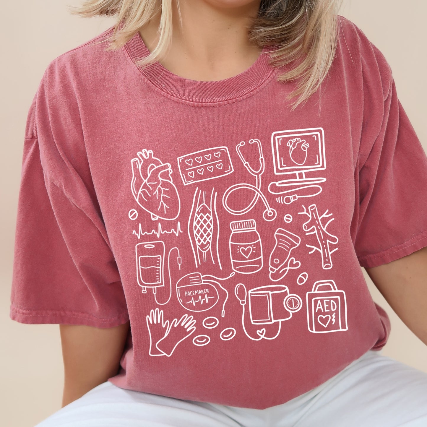 Cardiac Doodles T-Shirt