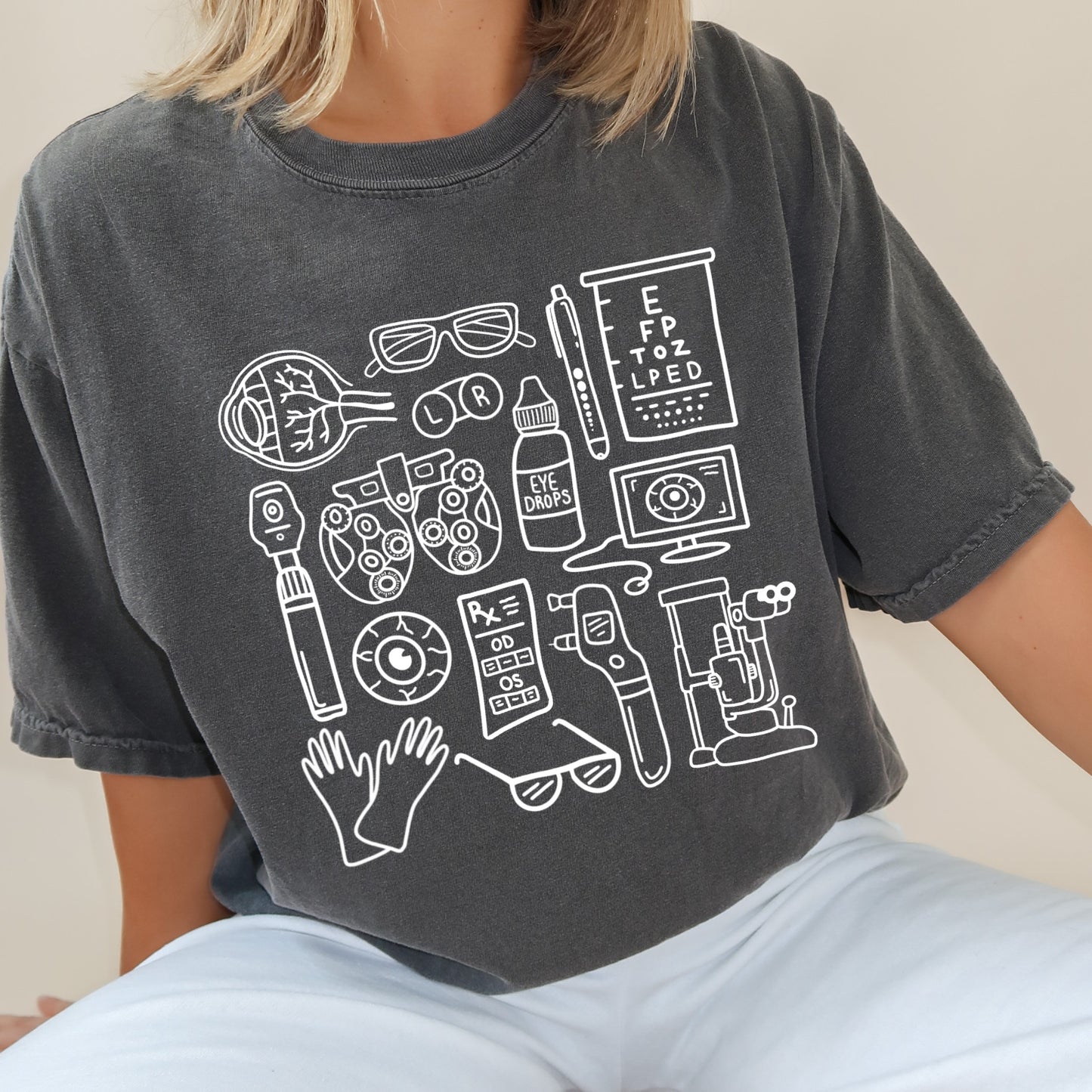 Ophthalmology Doodles T-Shirt