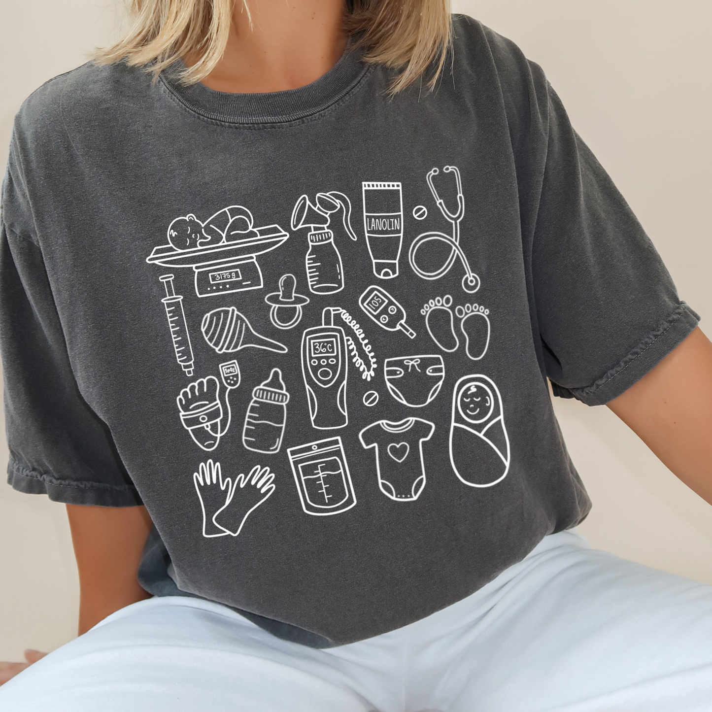 Postpartum Doodles T-Shirt