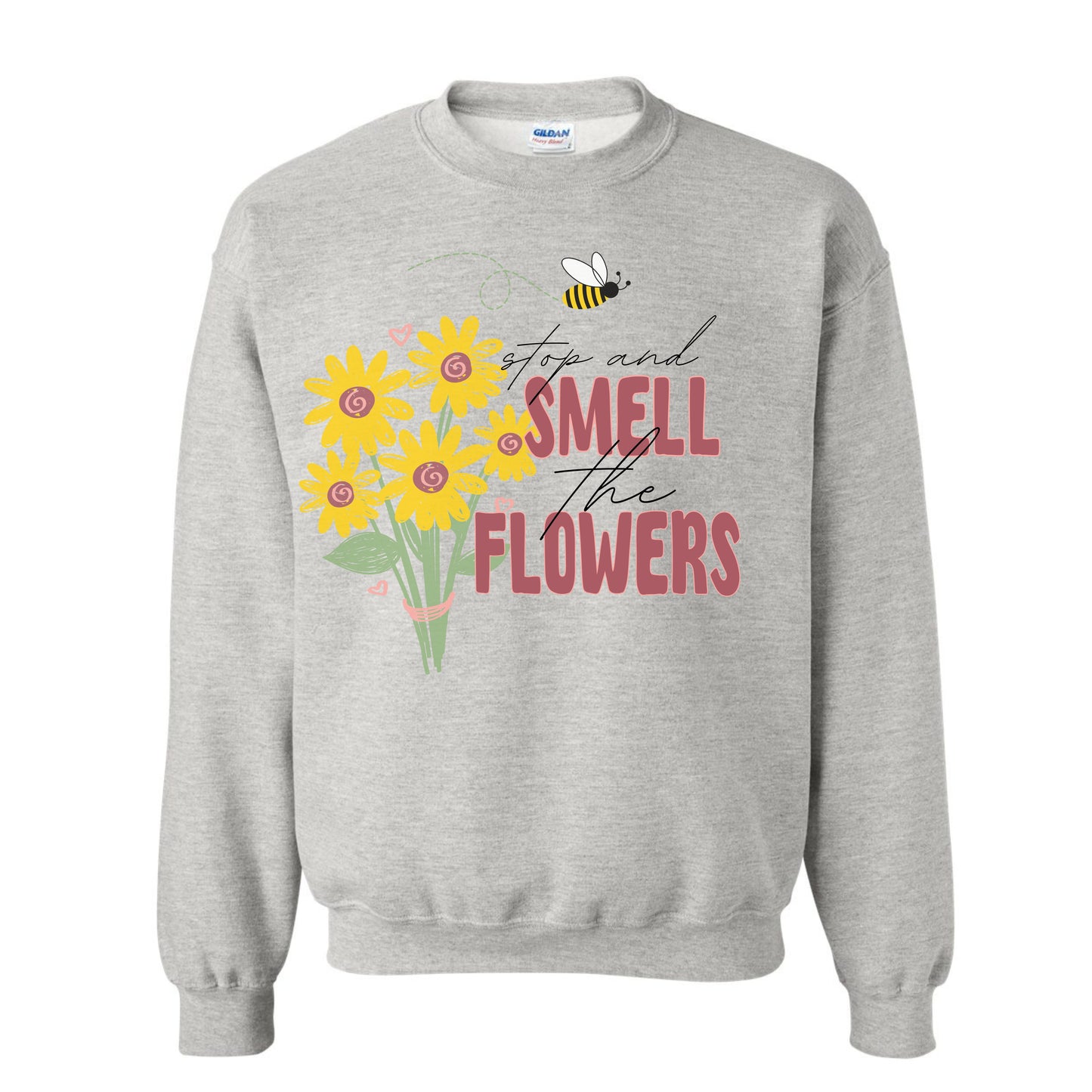 Stop & Smell The Flowers Crewneck