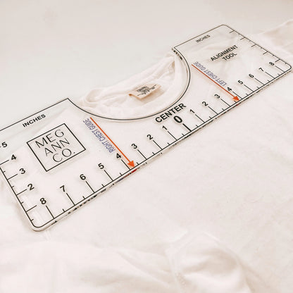 Adult T-Shirt Alignment Ruler