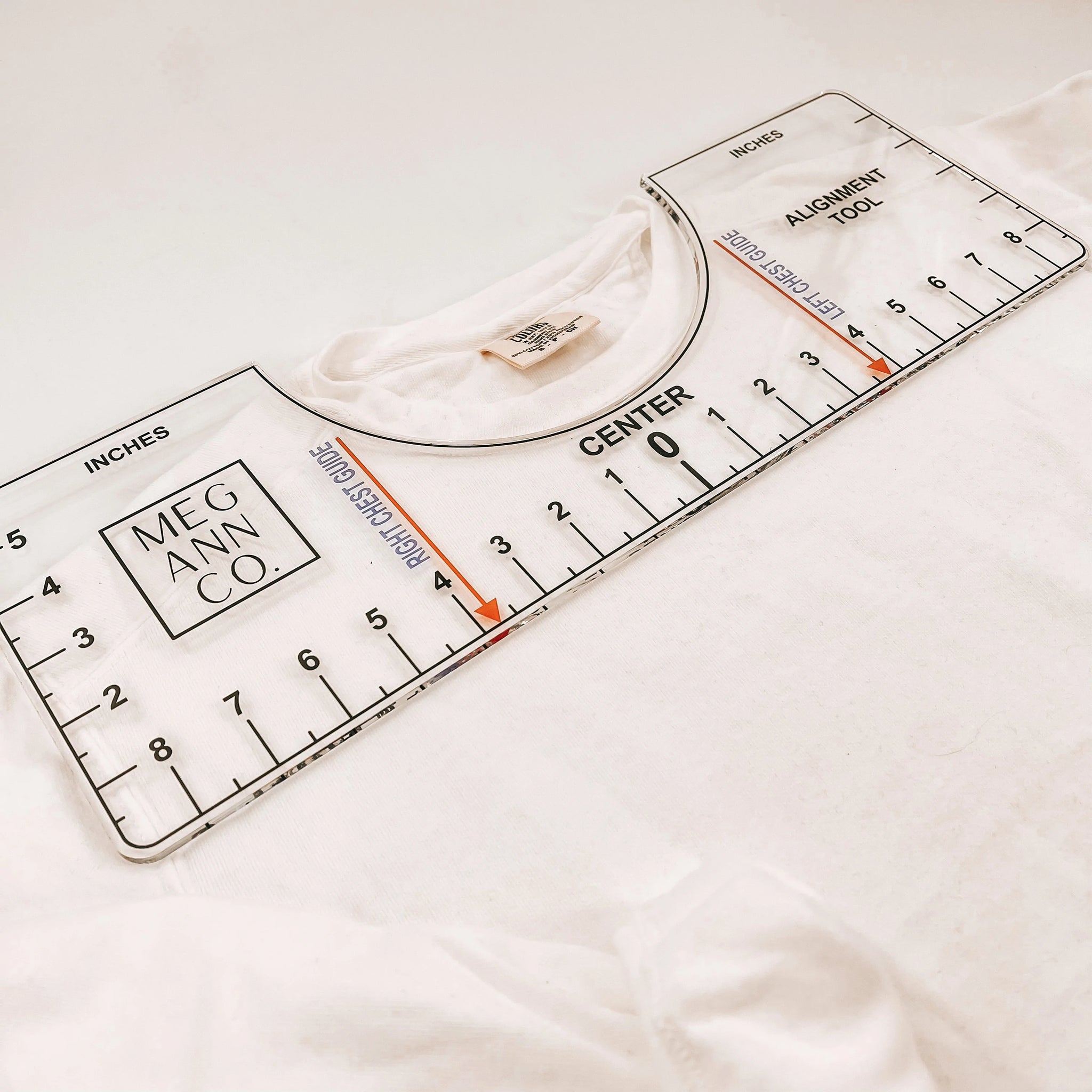 Mienno Tshirt Ruler, T-Shirt Alignment Tool, Tshirt Ruler Guide for  Vinyl