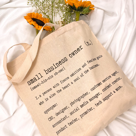 Small Business Owner Tote Bag