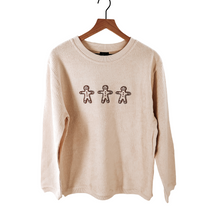 Load image into Gallery viewer, Embroidered Gingerbread Corduroy Crewneck
